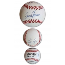Tom Seaver Nolan Ryan dual signed National League Baseball JSA Authenticated Tom Seaver Nolan Ryan dual signed National League Baseball JSA Authenticated